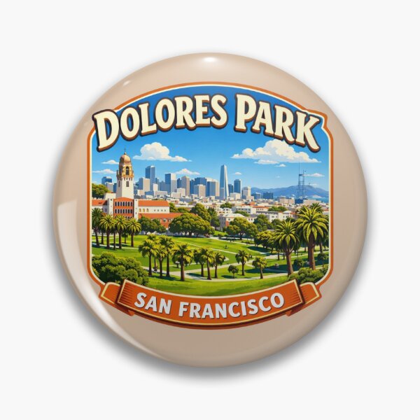 Item preview, Dolores Park, San Francisco designed and sold by Myra365Art.