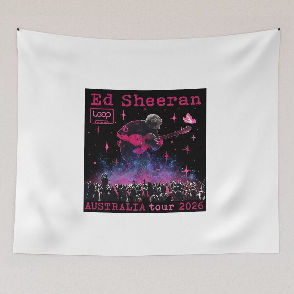 Item preview, ed australia sheeran loop tour australia 2026 concert music tour 2026 designed and sold by BrynneLisen.