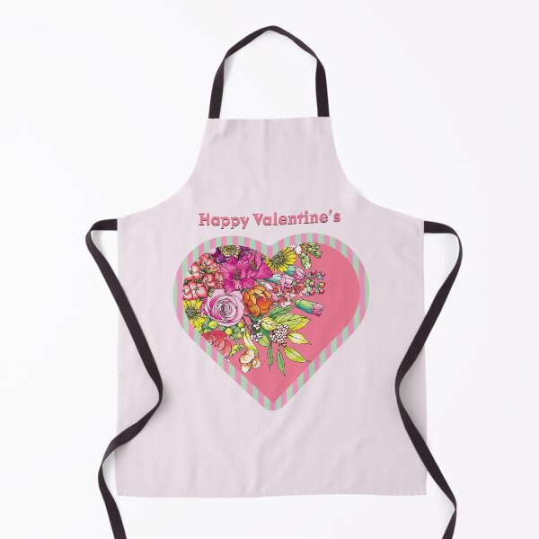 Item preview, Valentine's Day Celebration with Vibrant Flowers in a Pink Heart designed and sold by cremedecolor.
