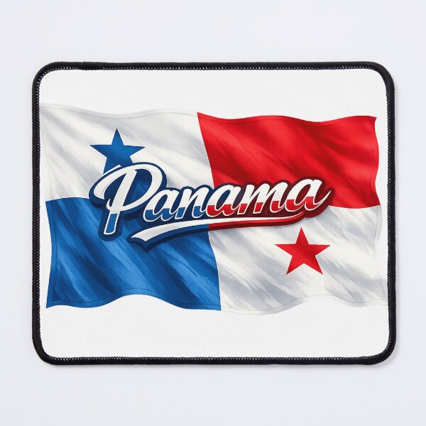 Item preview, Panama Flag Design – Panama Pride Script Typography designed and sold by GarnerSupplyCo.