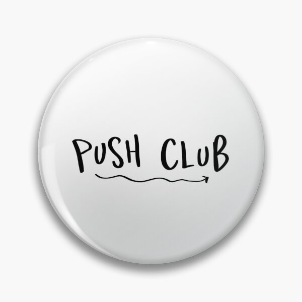 Item preview, PUSH CLUB Minimalist Design designed and sold by markersnow.