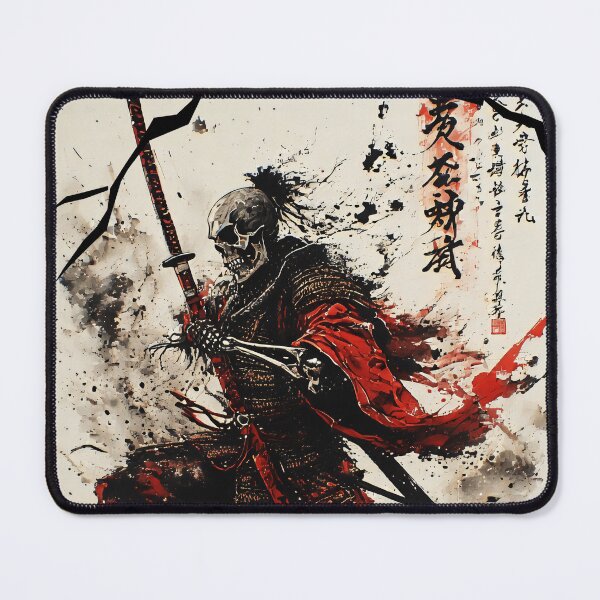 Item preview, skeleton samurai designed and sold by aliraweb.