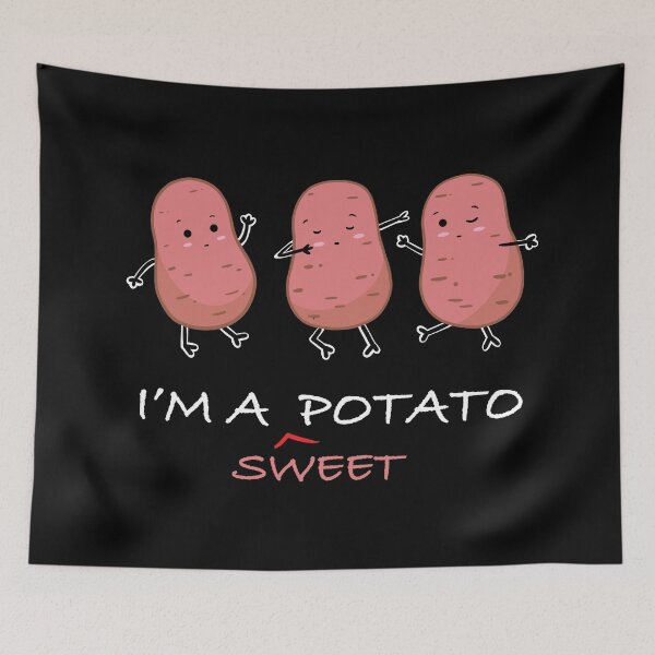 Item preview, I'm A Sweet Potato Funny Potato GIft Cute Meme designed and sold by Kate Hyunsu Cho.