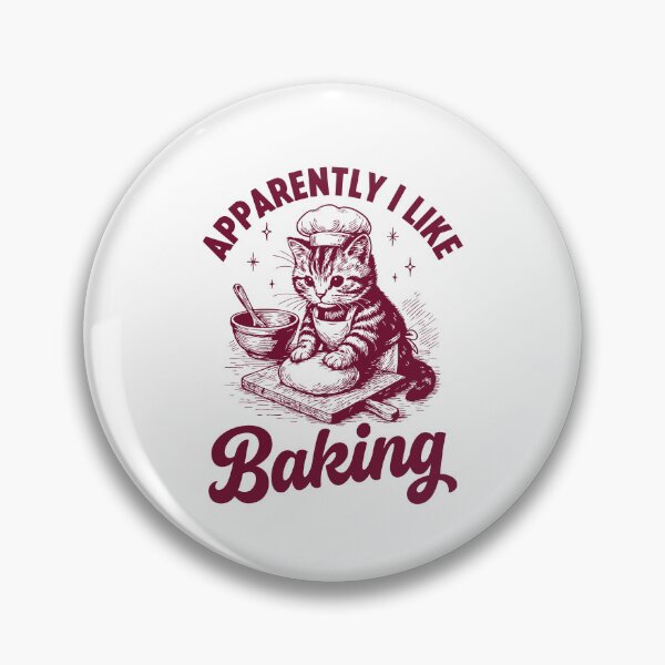 Item preview, Apparently I Like Baking Cat Kitten Biscuits Bakery Humor designed and sold by gunaone-design.