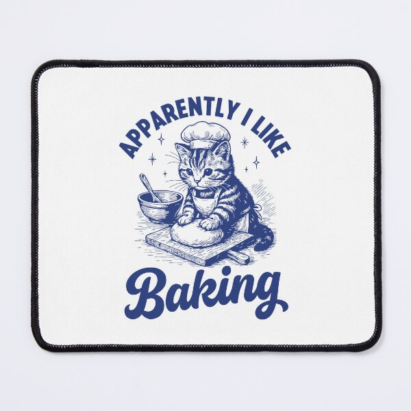 Item preview, Kitty Biscuits Bakery Cat Baking Humor - Apparently I Like Baking designed and sold by gunaone-design.