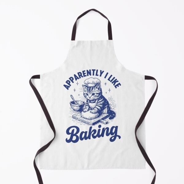 Item preview, Kitty Biscuits Bakery Cat Baking Humor - Apparently I Like Baking designed and sold by gunaone-design.