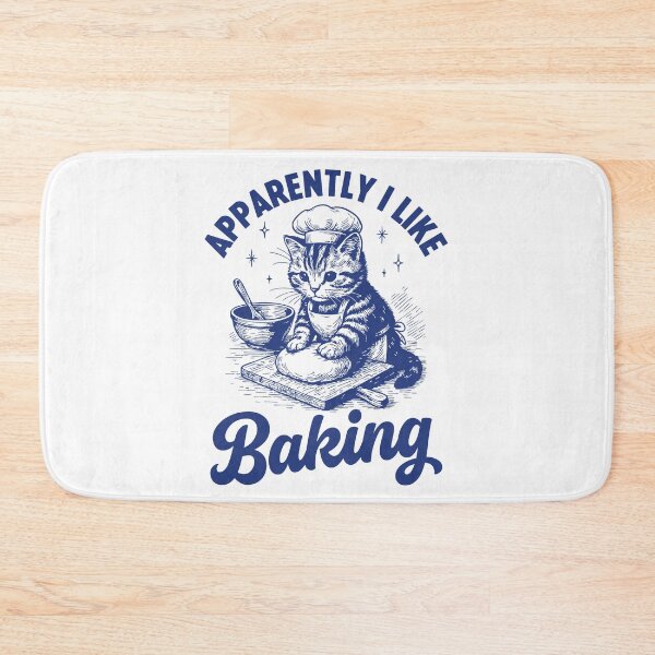 Item preview, Kitty Biscuits Bakery Cat Baking Humor - Apparently I Like Baking designed and sold by gunaone-design.