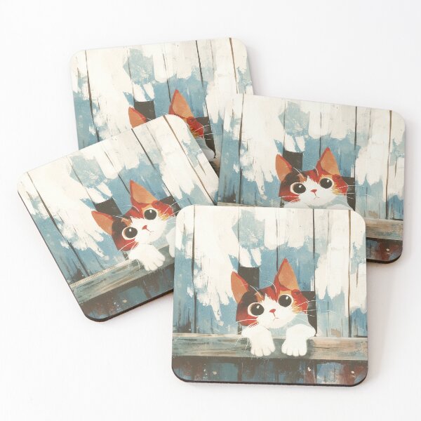 Item preview, Quiet Cat at the Window designed and sold by Dusk Atelier.