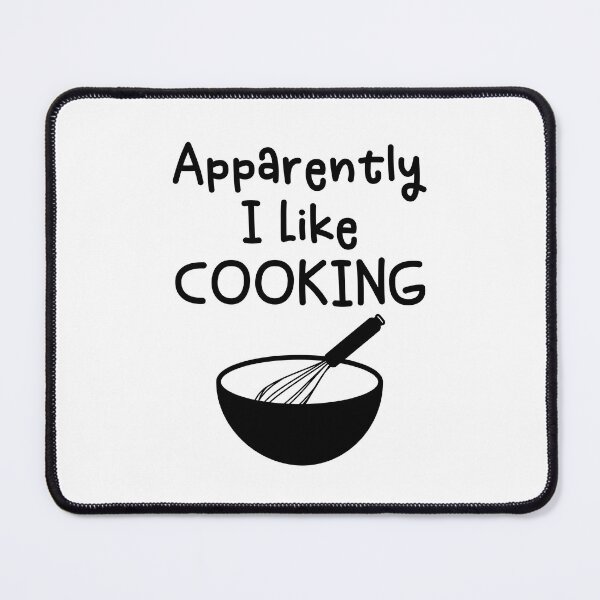 Item preview, Apparently I Like Cooking Funny Cooking Chef Gift designed and sold by gunaone-design.