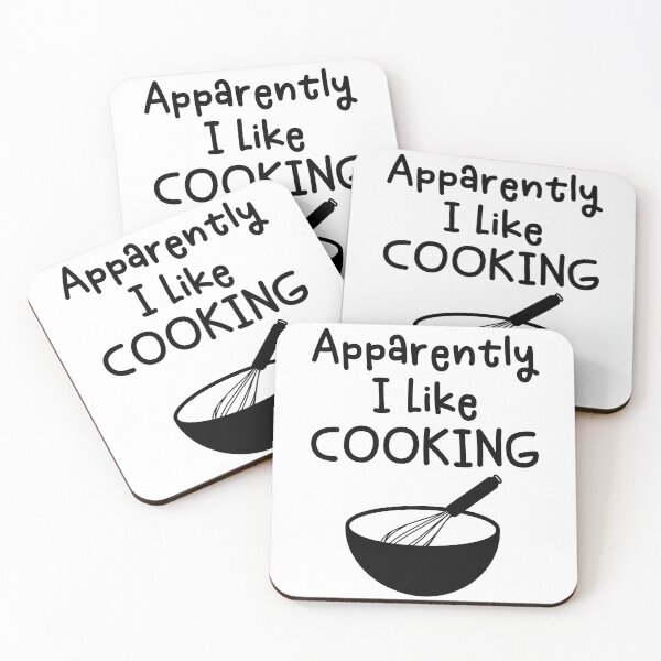 Item preview, Apparently I Like Cooking Funny Cooking Chef Gift designed and sold by gunaone-design.