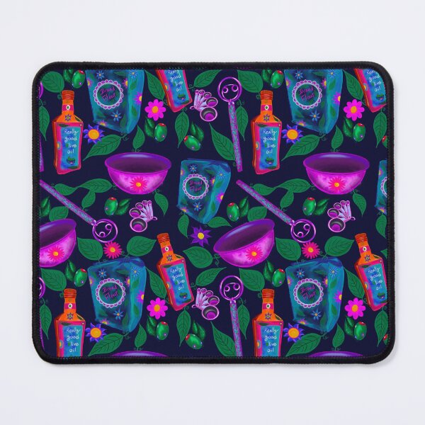 Item preview, Focaccia Ingredients-Navy designed and sold by deblevart.
