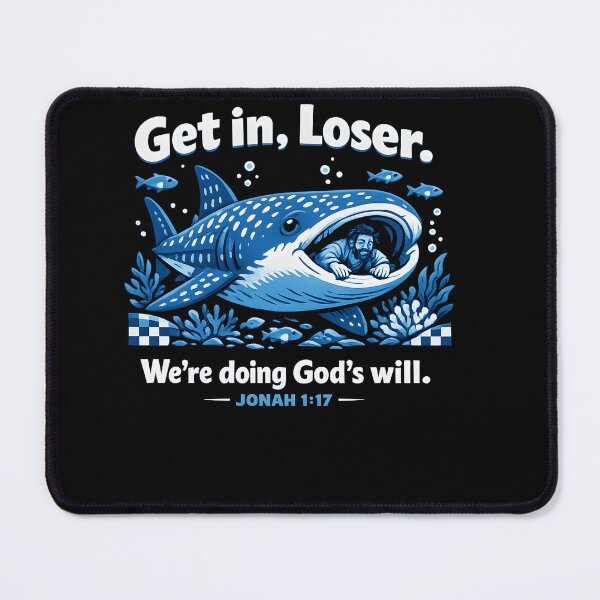 Item preview, Get in Loser Biblical Whale Design designed and sold by HUTEND.
