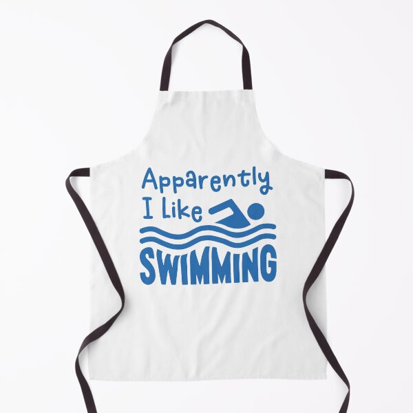 Item preview, Apparently I Like Swimming Funny Swimmer Swiiming Pool designed and sold by gunaone-design.