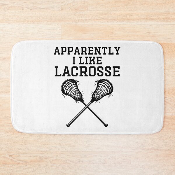 Item preview, Apparently I Like Lacrosse - Funny Lacrosse Player designed and sold by gunaone-design.