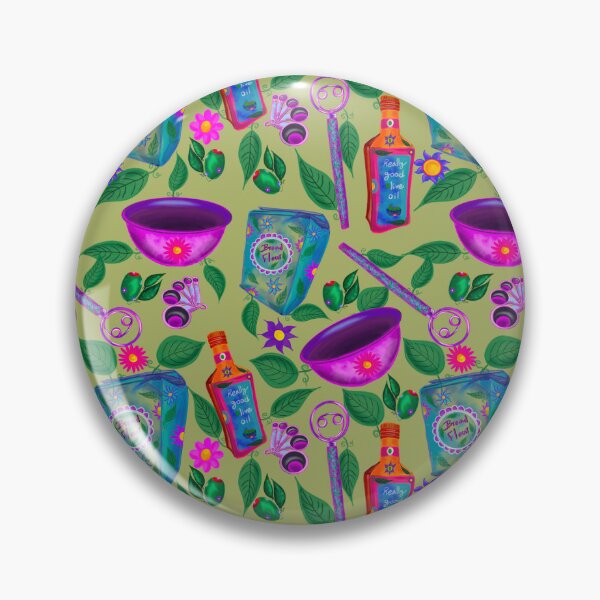 Item preview, Focaccia Ingredients-Avocado designed and sold by deblevart.