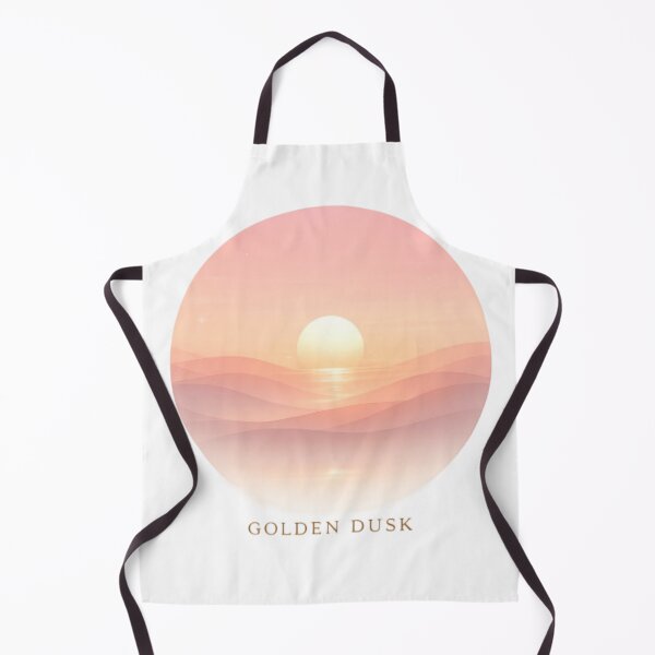 Item preview, Golden Dusk – Minimal Sunset Design for Premium Hoodies & Tees designed and sold by Mandardesigns09.