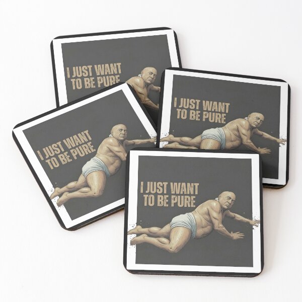 Item preview, “I Just Want to Be Pure” – Frank Reynolds Quarantine Meme designed and sold by JawKneeArt.