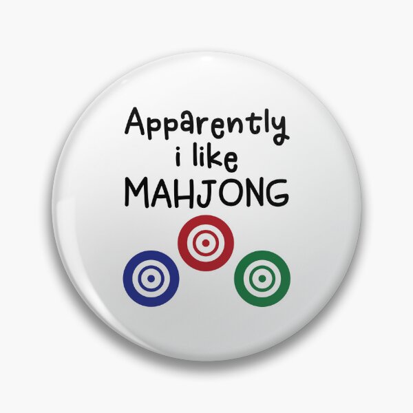 Artikelvorschau, Offenbar mag ich Mahjong. entworfen und verkauft von gunaone-design.