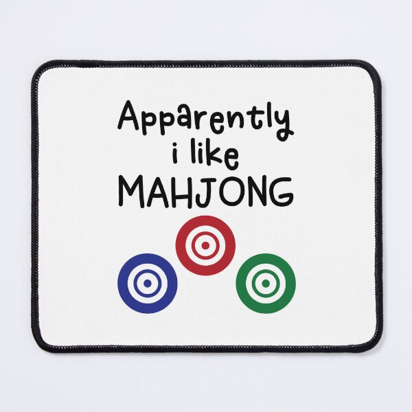 Item preview, Apparently I Like Mahjong designed and sold by gunaone-design.