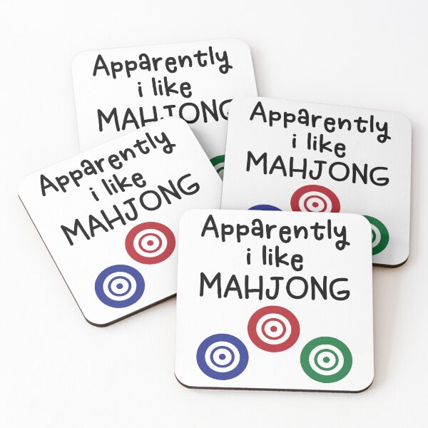 Item preview, Apparently I Like Mahjong  designed and sold by gunaone-design.