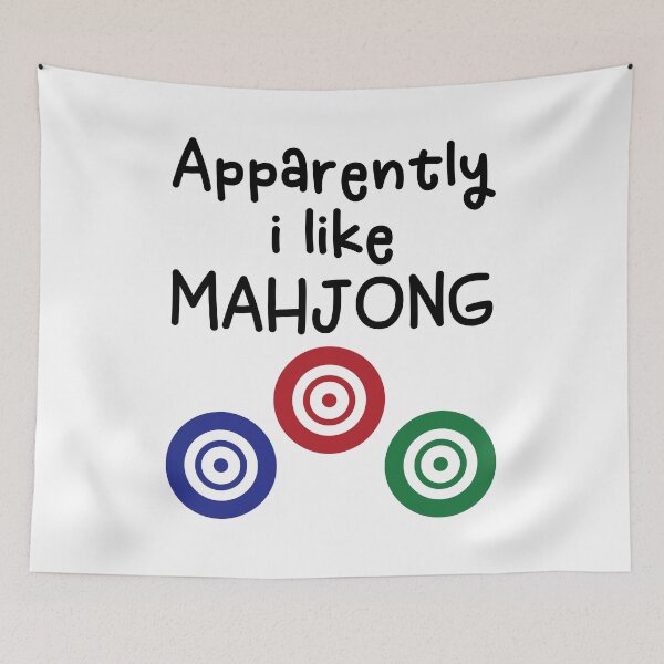 Item preview, Apparently I Like Mahjong  designed and sold by gunaone-design.