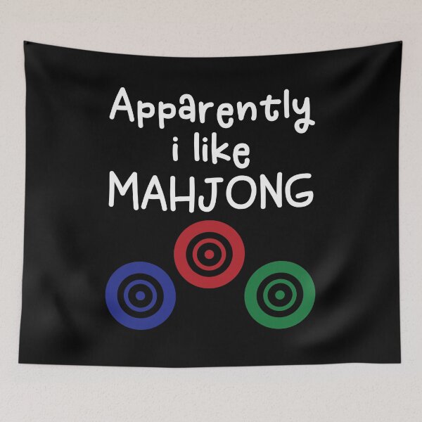 Item preview, Apparently I Like Mahjong  designed and sold by gunaone-design.