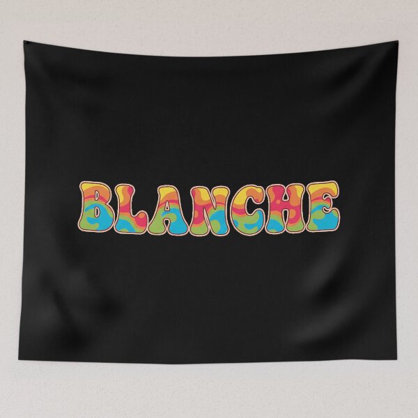 Item preview, ❤️ Blanche Personalized Name Wavy Retro Shirt, Coffee Mug, Sticker Gift designed and sold by HelixPedia.