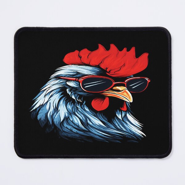 Item preview, Cool Rooster with Sunglasses – The Boss of the Farm designed and sold by Dakson Design - Fantasy Art.