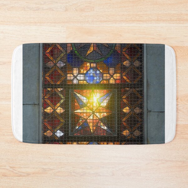 Item preview, Radiant Sunlight Yard-Man Through Stained Glass designed and sold by Danielaadvant.