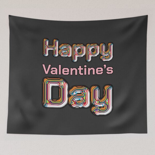 Item preview, Valentine's Days with Cheerful Typography designed and sold by cremedecolor.
