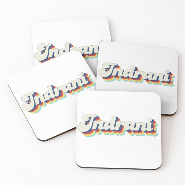 Item preview, Retro Name Art (Indrani) designed and sold by Made by Marley.