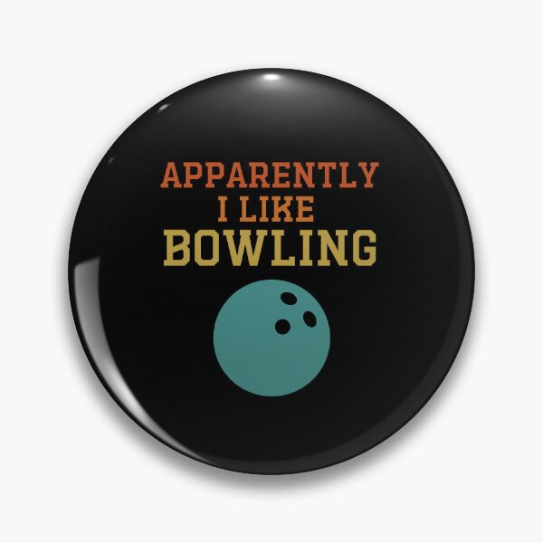 Item preview, Apparently I Like Bowling Funny Bowling Player designed and sold by gunaone-design.