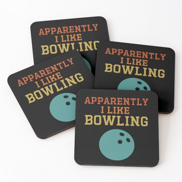 Item preview, Apparently I Like Bowling Funny Bowling Player designed and sold by gunaone-design.