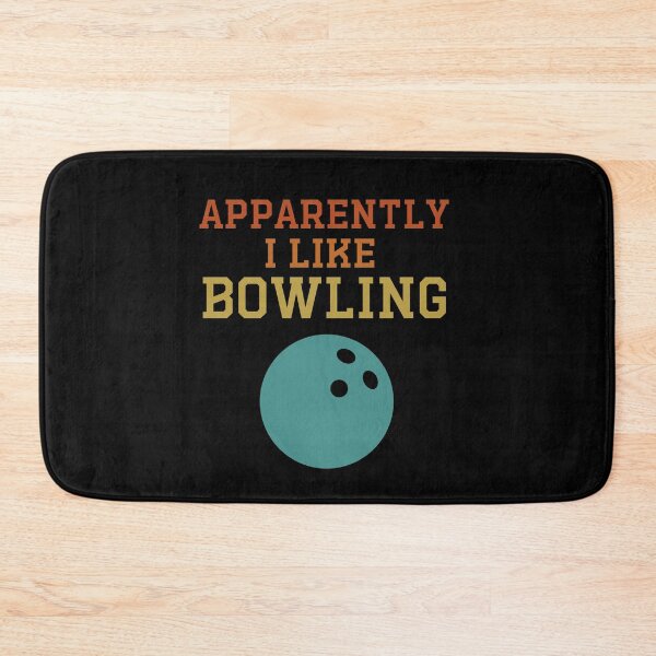 Item preview, Apparently I Like Bowling Funny Bowling Player designed and sold by gunaone-design.