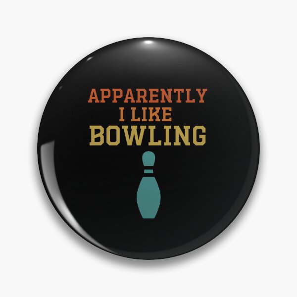 Item preview, Apparently I Like Bowling Funny Bowling Player designed and sold by gunaone-design.