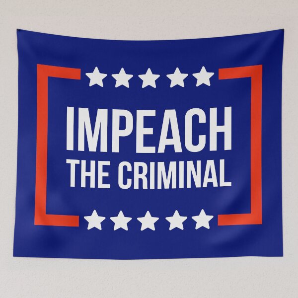 Item preview, Impeach the criminal  designed and sold by Rachel the Artist .