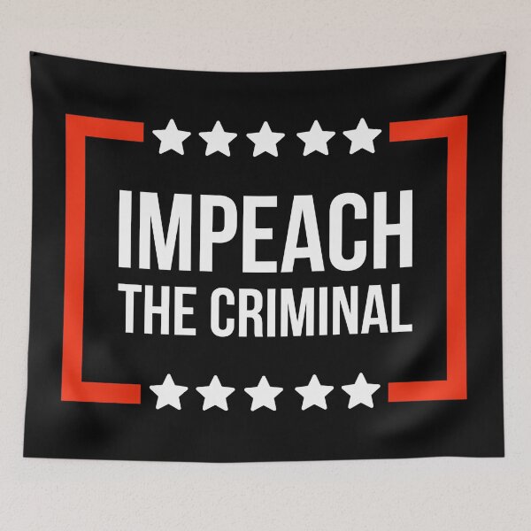 Item preview, Impeach the criminal  designed and sold by Rachel the Artist .