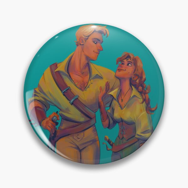 Item preview, Fantasy DND quest bookish couple designed and sold by Emma Priddle Arts.