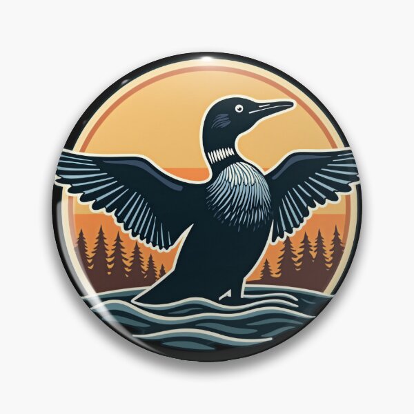 Item preview, Land of 10,000 Lakes - Rebel Loon Minnesota designed and sold by The Grumpy Pet Club.