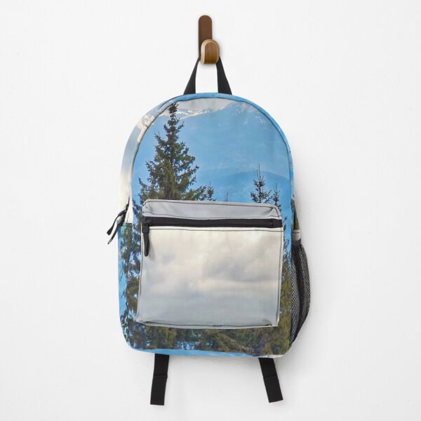 Item preview, Snow Canada Post Mountains and Pine Trees designed and sold by Danielaadvant.