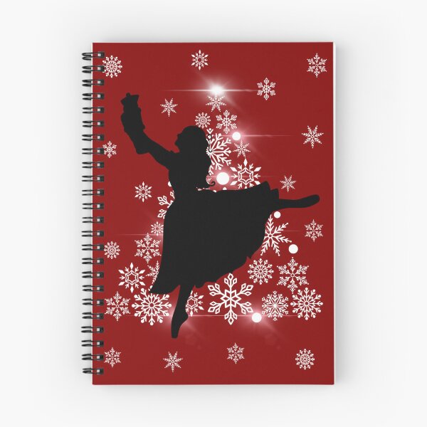 Item preview, The Nutcracker Ballet, Clara and Christmas Tree Christmas Holiday Dance-Red designed and sold by Kate Hyunsu Cho.