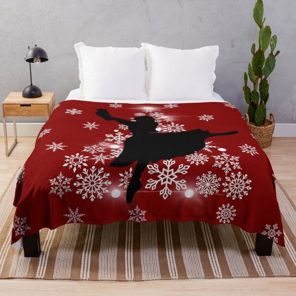 Item preview, The Nutcracker Ballet, Clara and Christmas Tree Christmas Holiday Dance-Red designed and sold by Kate Hyunsu Cho.