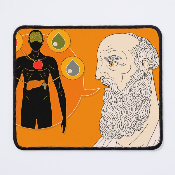 Item preview, hippocrates of ancient greece and the four humors designed and sold by matintheworld ( delcarmat ).