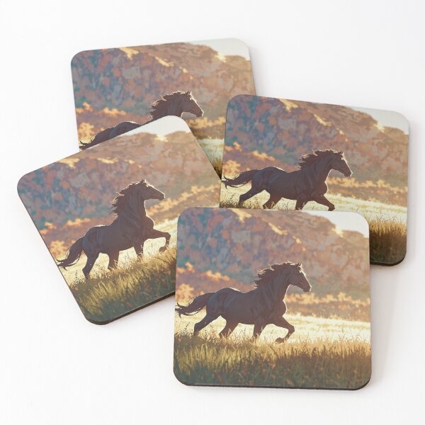 Item preview, Horse in a Meadow designed and sold by Aesthetic Visuals.