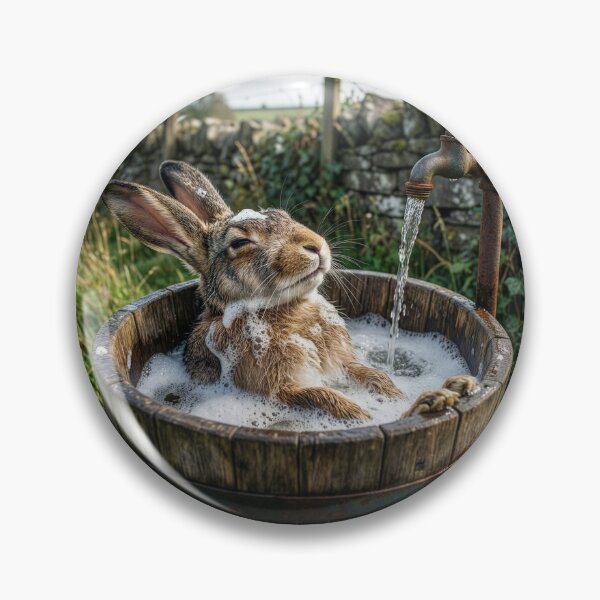 Item preview, Rabbit Has a Bubble Bath designed and sold by Tridentulus.