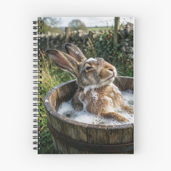 Item preview, Rabbit Has a Bubble Bath designed and sold by Tridentulus.