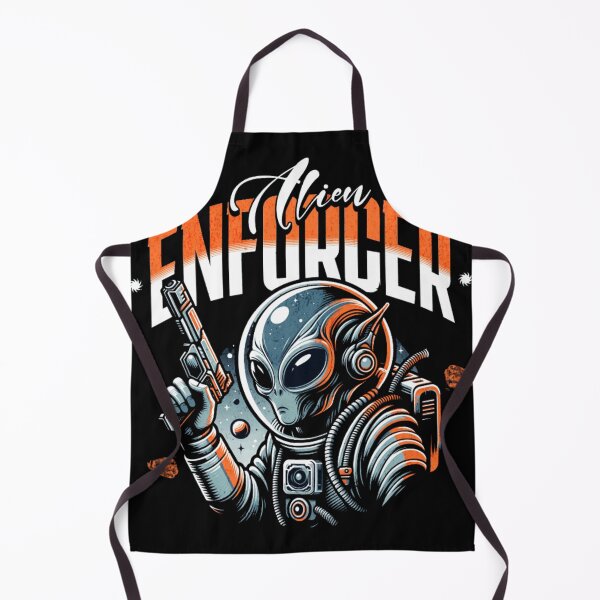 Item preview, Alien Enforcer Sci-Fi Bounty Hunter - Galactic Warrior Design designed and sold by GenZFashion000.