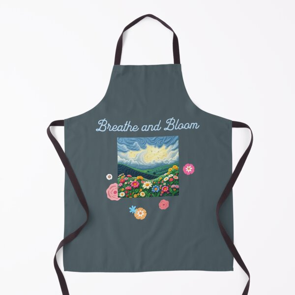 Item preview, Breathe and Bloom Cottagecore Embroidered Landscape designed and sold by Sachie's Studio.