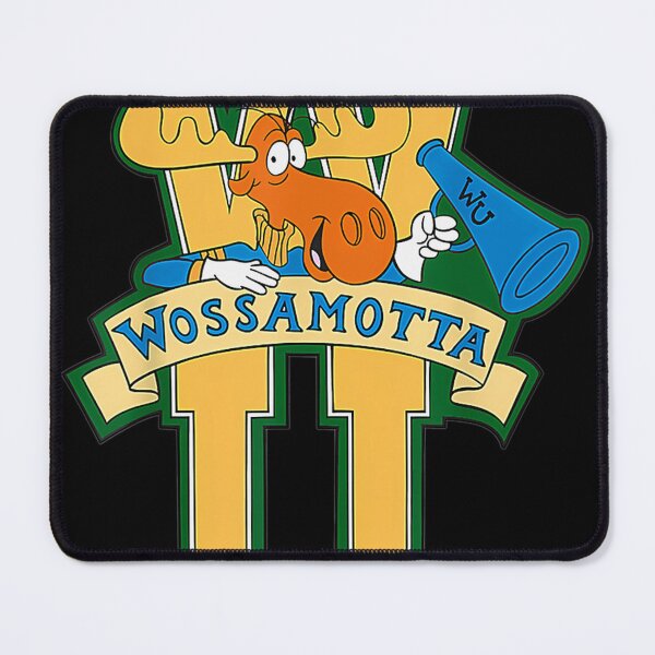 Item preview,  Rocky And Bullwinkle Wossamotta U Logo Graphic designed and sold by KMGLANC.