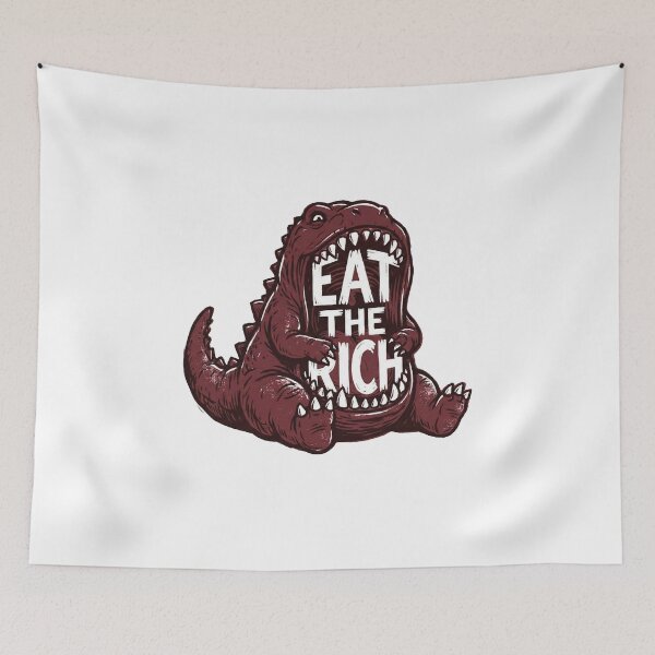 Item preview, Eat The Rich Kaiju Monster designed and sold by AdyKurniawan.